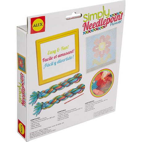 ALEX Toys Craft Simply Needlepoint Flower