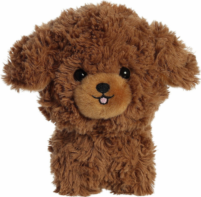 Aurora Teddy Pets  7" Brown Poodle