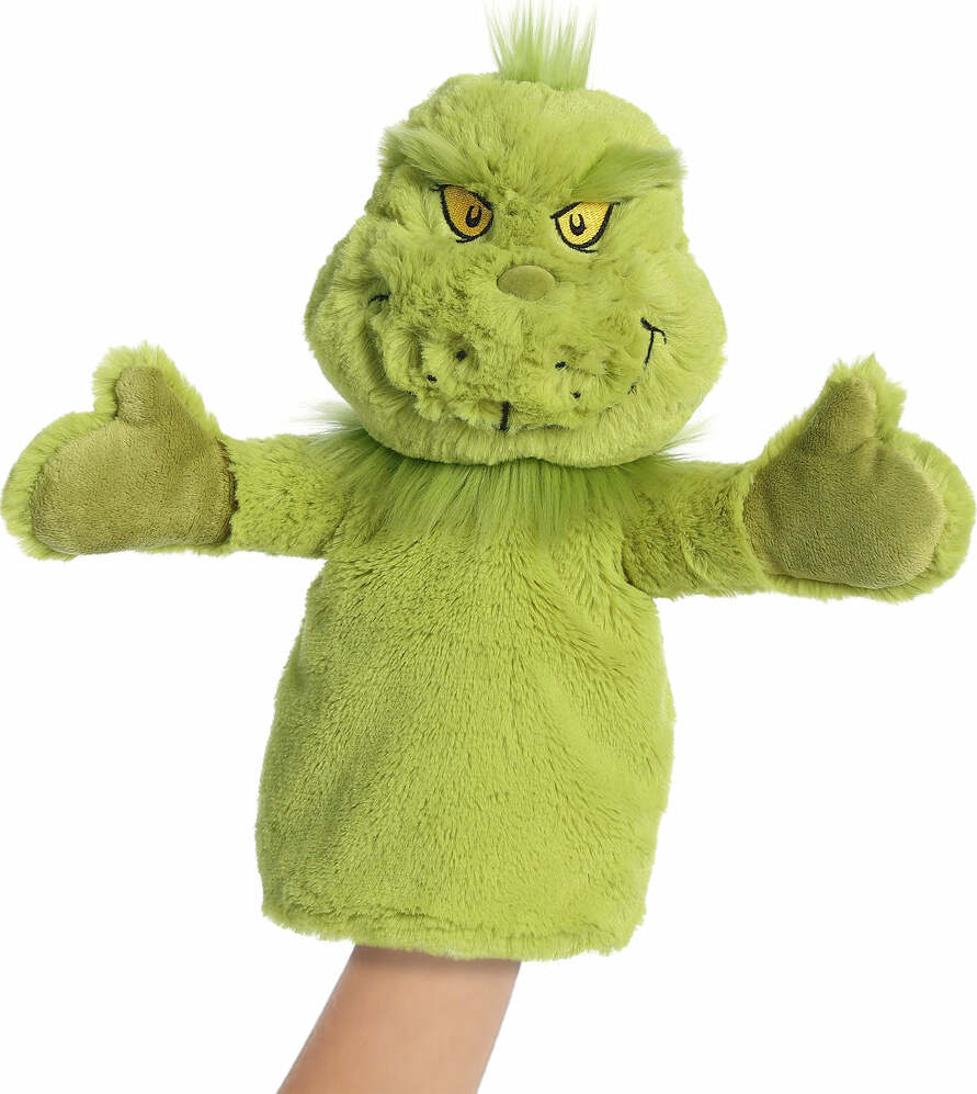 Aurora Dr. Seuss™ - 10" Grinch Hand Puppet