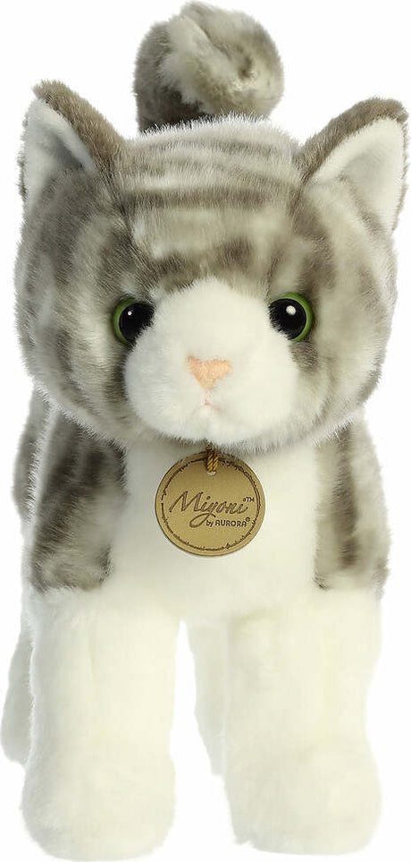 Aurora Miyoni® - 10" Grey Tabby Cat