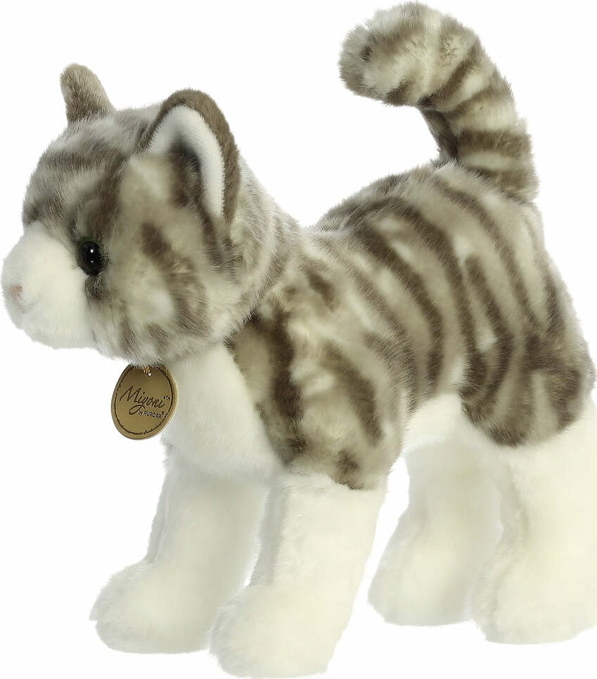 Aurora Miyoni® - 10" Grey Tabby Cat