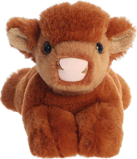 Mini Flopsie - 8" Highland Cow Calf