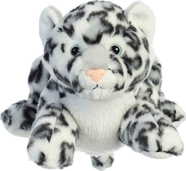 Aurora  Hand Puppet  12" Snow Leopard