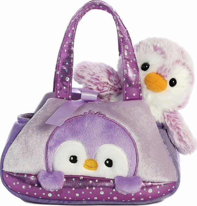 Aurora Fancy Pals™ - 7" PomPom Penguin - Purple