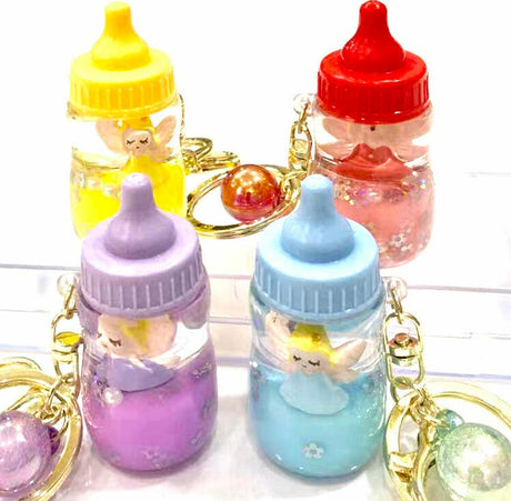 Fairy Milk Bottle Floaty Key Charm (assorted)