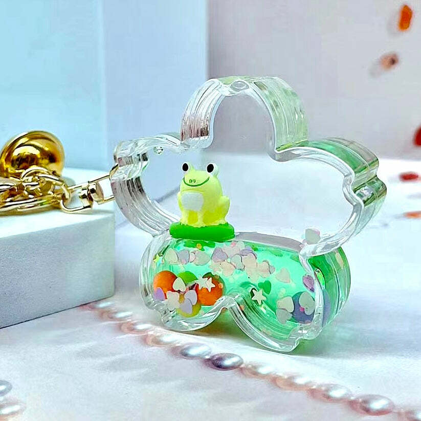 Frog Boba Floaty Key Charm 