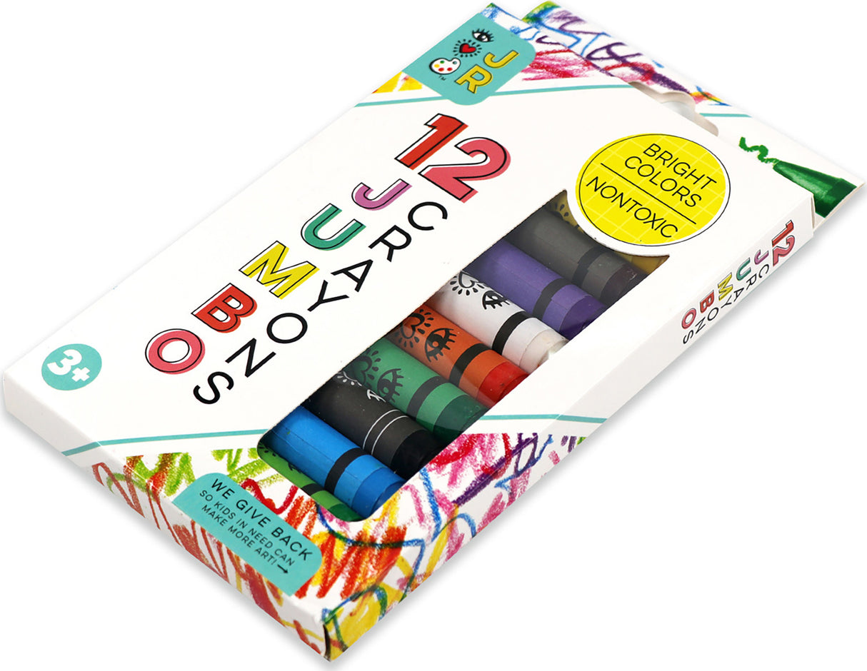 JR 12 Jumbo Crayons