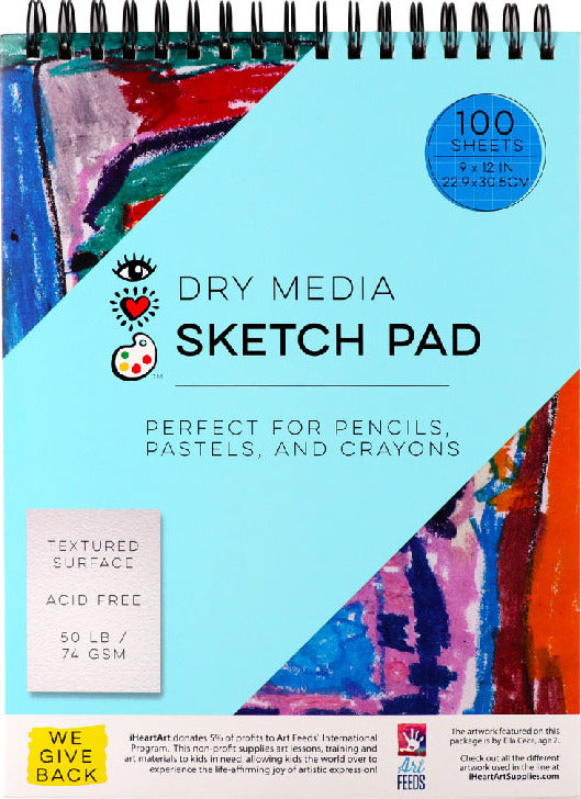 iHeart Art 100 Page Sketch Pad Best All-purpose Pad