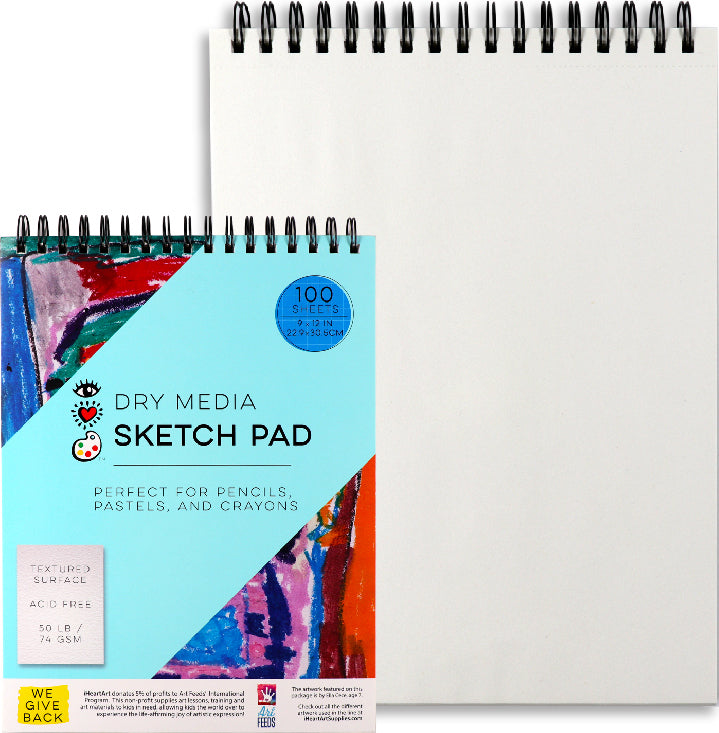 iHeart Art 100 Page Sketch Pad Best All-purpose Pad