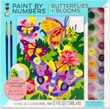 iHeart Art Paint By Numbers - Butterflies + Blooms