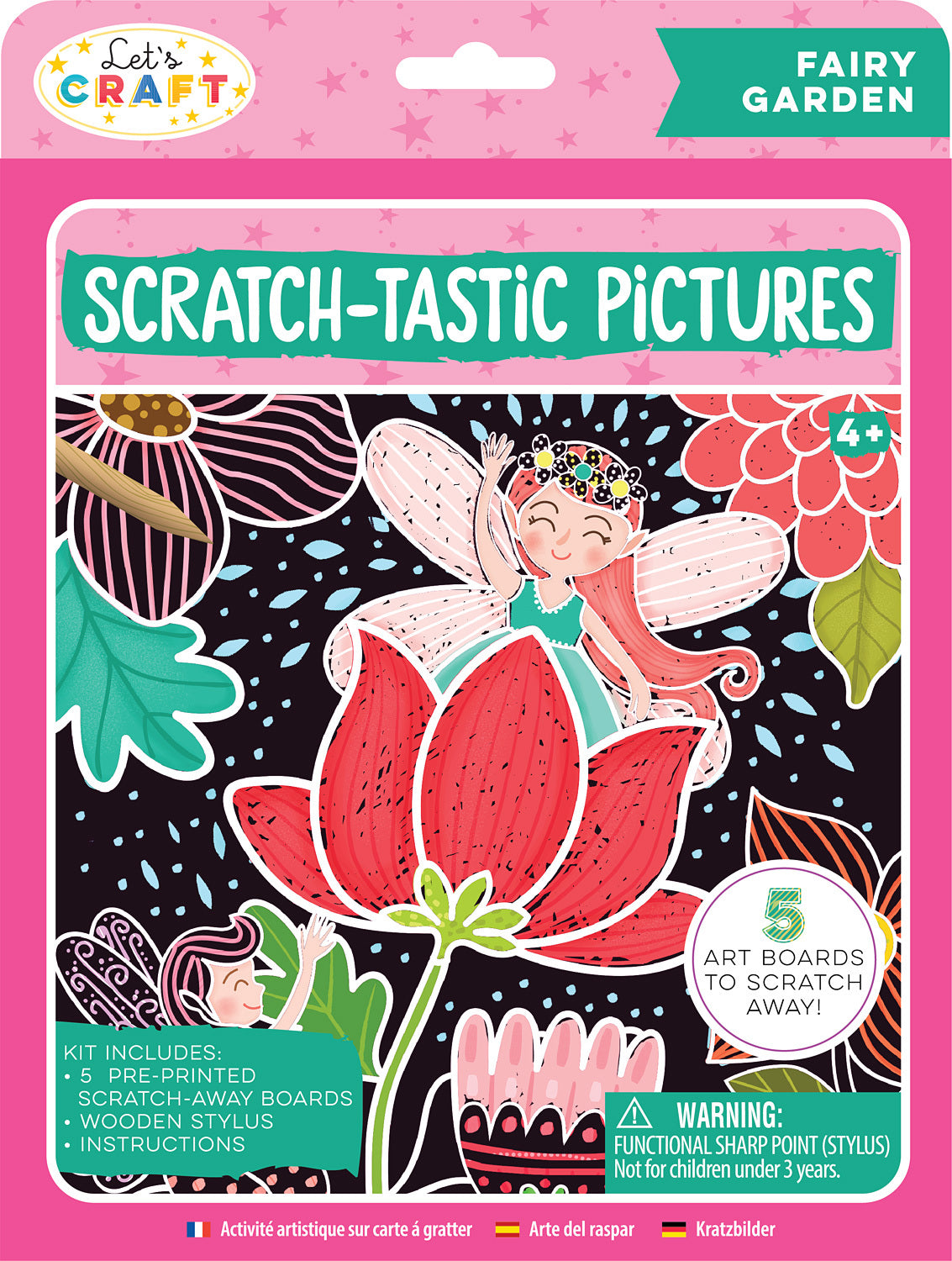 Scratch-Tastic Pictures Assortment (styles vary) – Toys on the Square