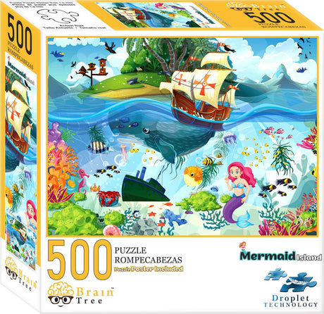 Mermaid Island (500 pc Puzzle)