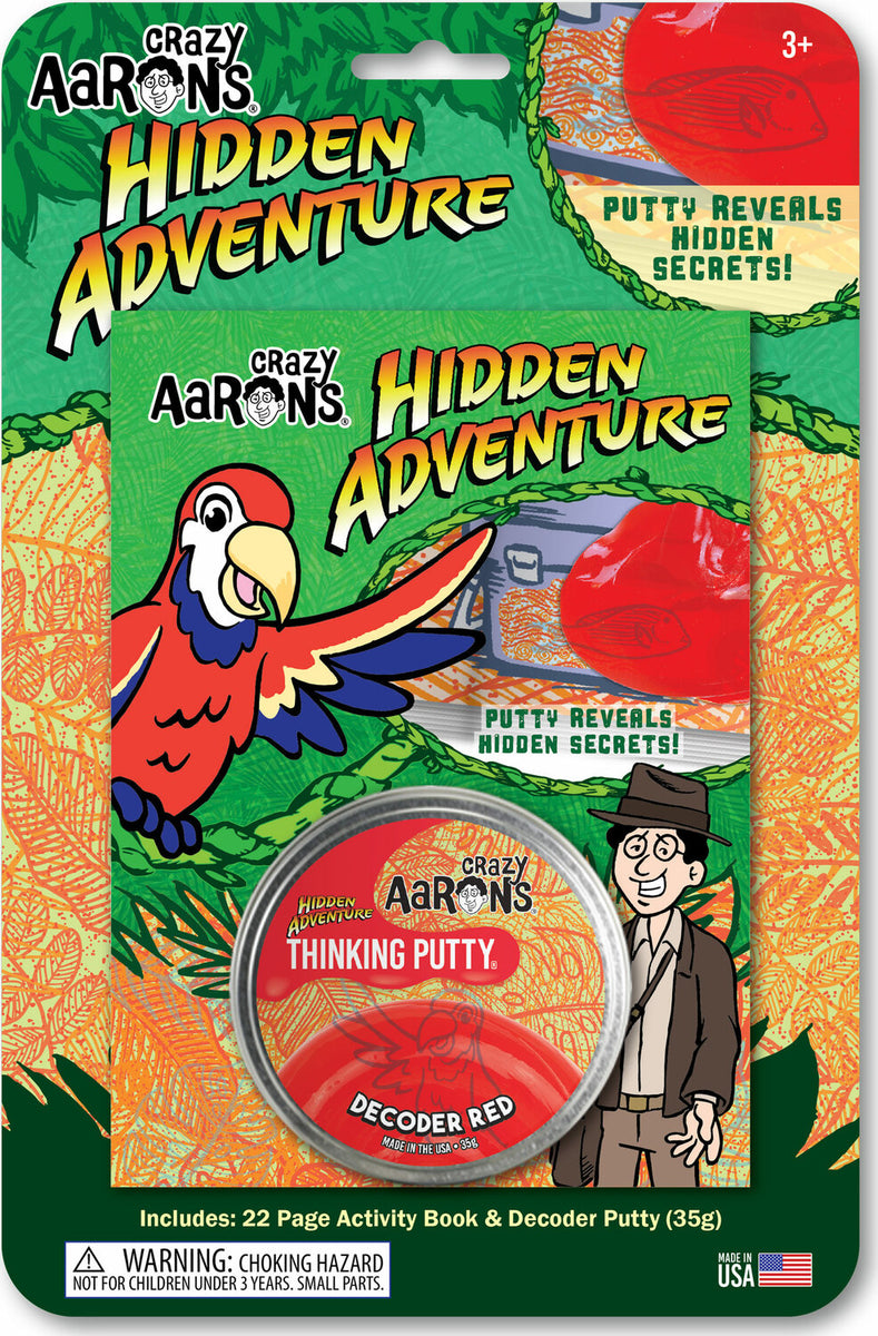 Hidden Adventure Thinking Putty - Decoder Red – Toys on the Square