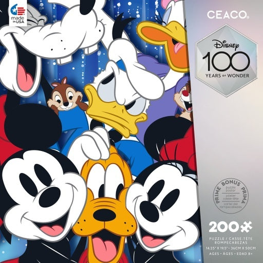 200 pc Disney Friends Mickey And Friends Selfie