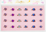 Gem Of My Heart Spinner Rings (assorted)