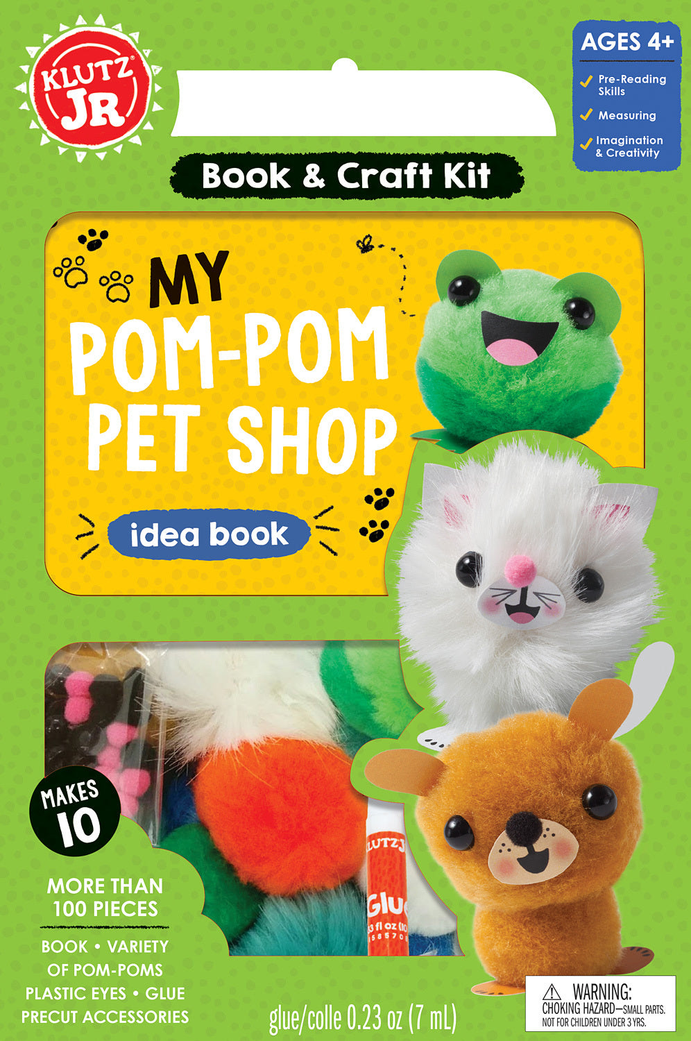 Klutz Jr. My Pom-Pom Pet Shop