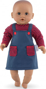 Striped Dress for 12" baby doll