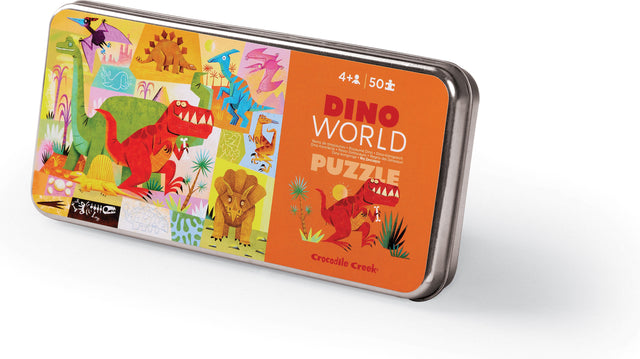 50-pc Tin Puzzle - Dino World 