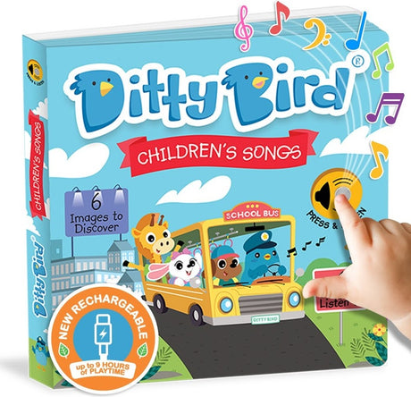 Ditty Bird Children's Songs Book