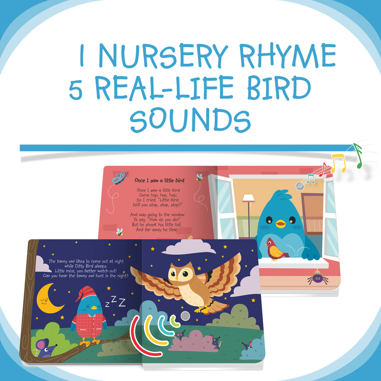 Ditty Bird Baby Sound Book: Bird Songs