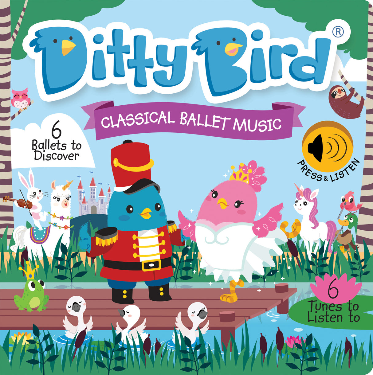 Ditty Bird Baby Sound Book: Classical Ballet Music