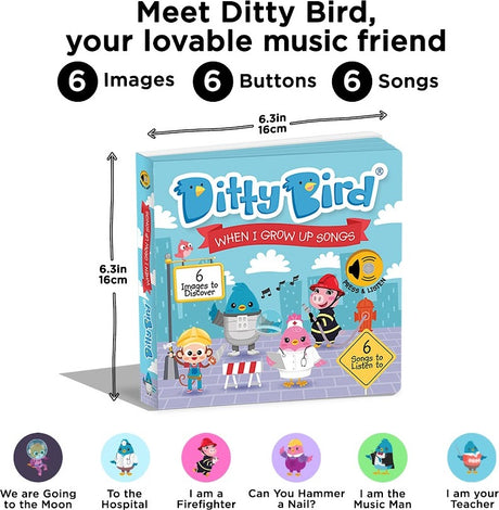 Ditty Bird: When I Grow Up Songs