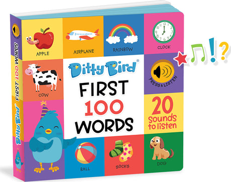 Ditty Bird - First 100 Words Sound Book