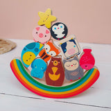 Puzz and Boom Rainbow Wooden Puzzle