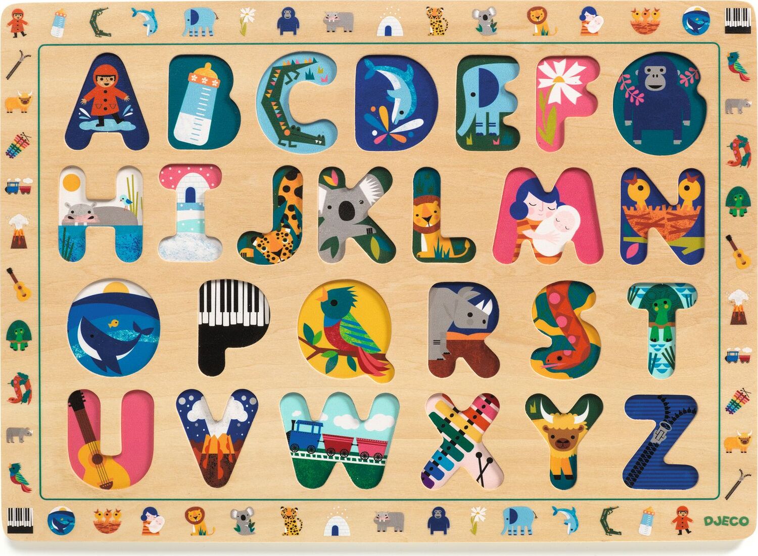 Wooden Puzzles ABC Intl – Toys on the Square