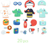 Djeco Jobissimo Magnetic Dress Up Activity Toy