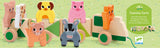 Trainimo Farm Wooden Pull-Along Activity Toy