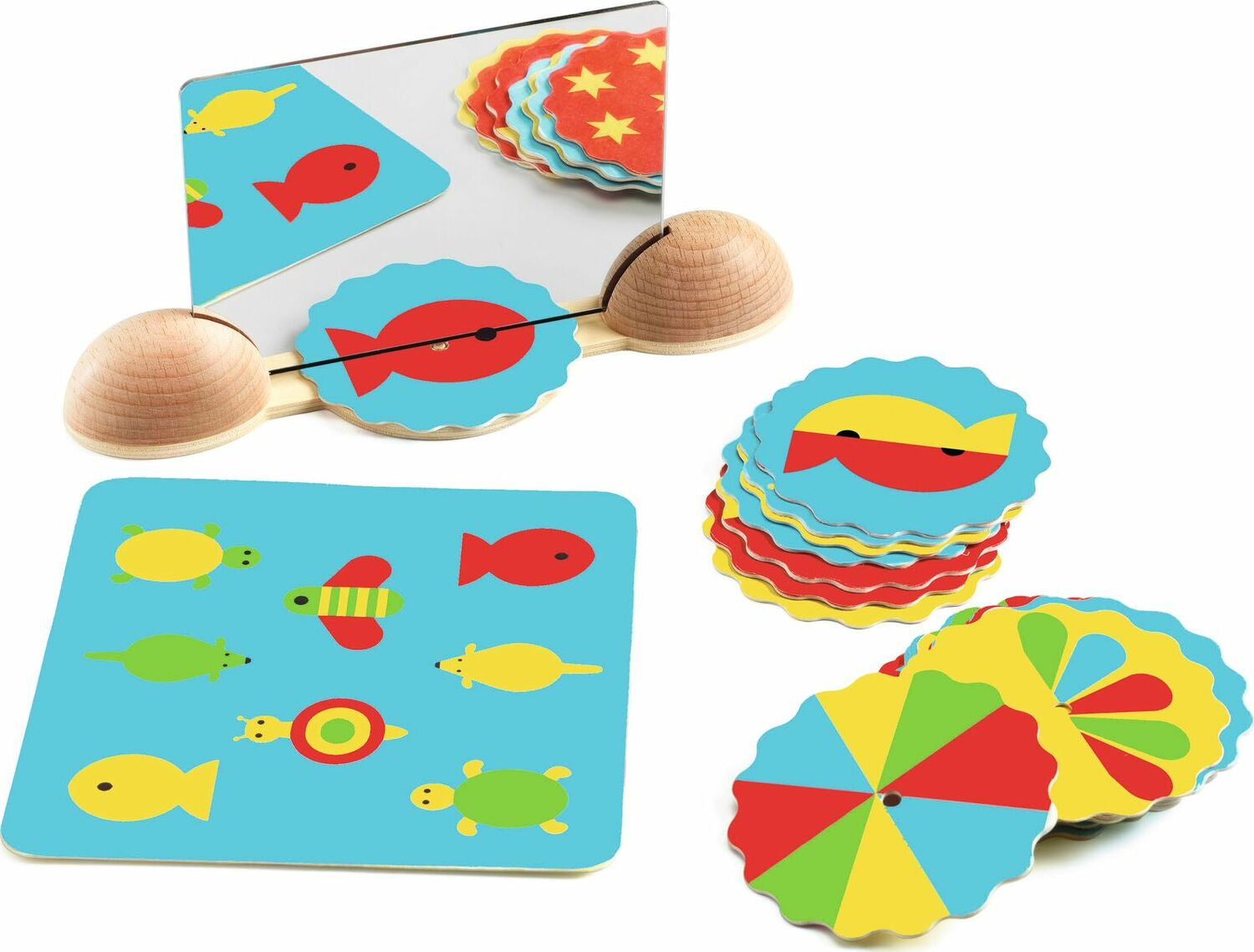 Ze Mirror Images Wooden Complete the Reflection Activity – Toys on