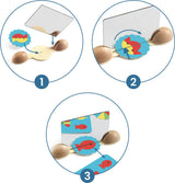 Ze Mirror Images Wooden Complete the Reflection Activity