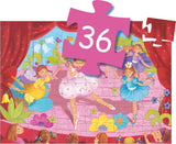 Silhouette Puzzles The Ballerina With The Flower - 36pcs