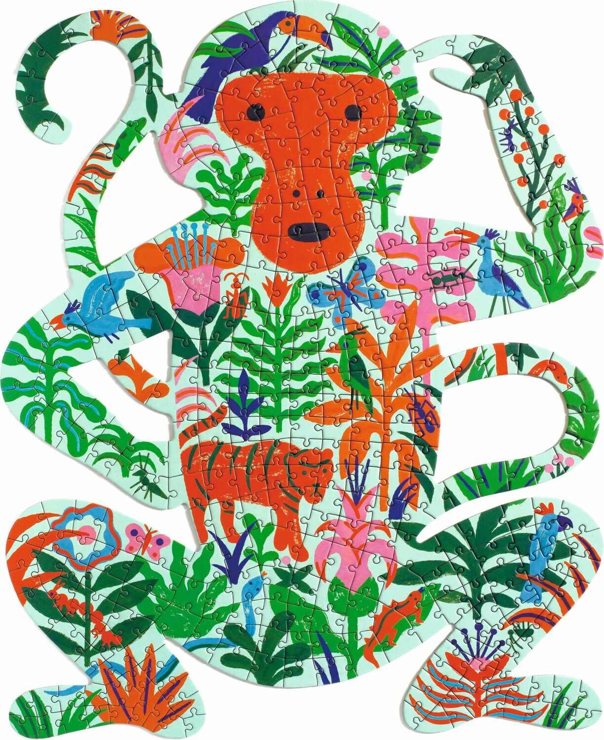 未開封 井田幸昌 ポスター 'Monkey puzzle' Yukimasa Monkey 350pc Puzz'Art Shaped Jigsaw Puzzle + Poster – Toys on the