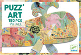Whale 150pc Puzz'Art Shaped Jigsaw Puzzle + Poster