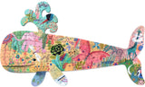 Whale 150pc Puzz'Art Shaped Jigsaw Puzzle + Poster