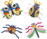 DJECO Fuzzy Bugs 3D Collage