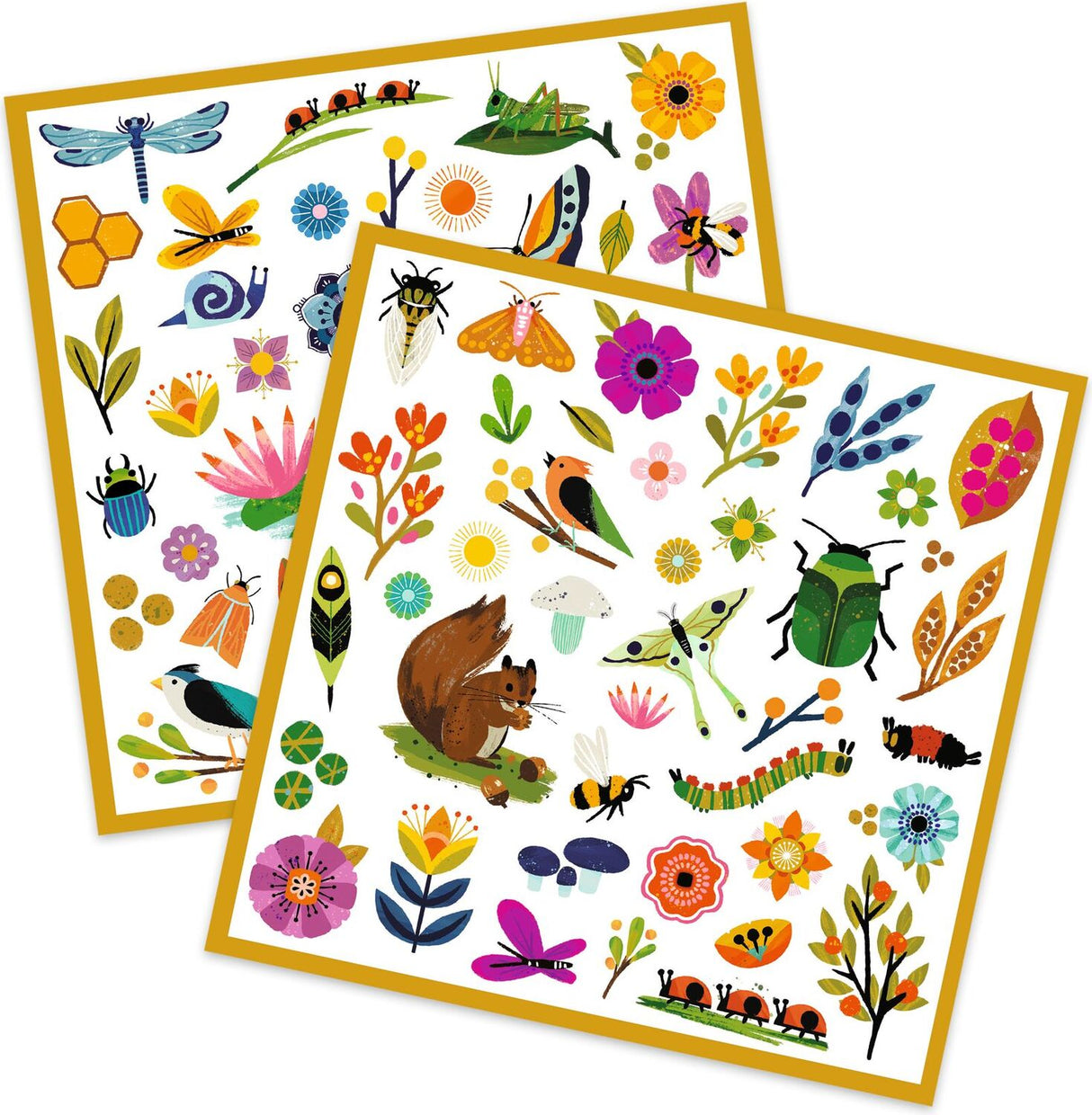 DJECO Garden Sticker Sheets