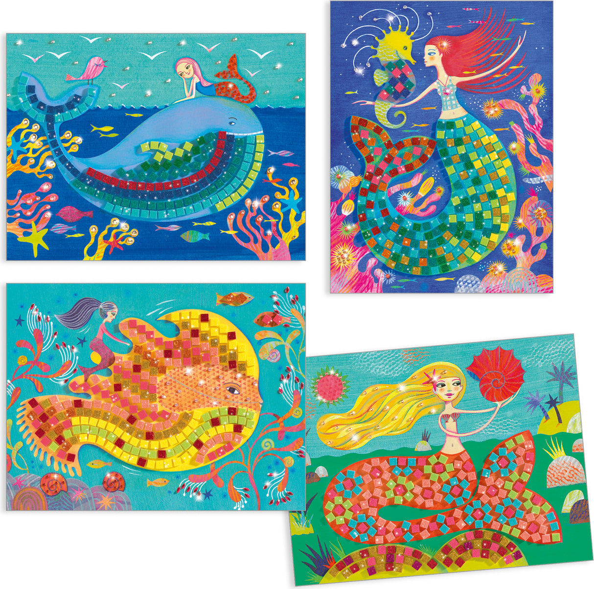 Lga Mosaics The Mermaid'S Song