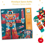 Space Battle Sticker Mosaic Craft Kit