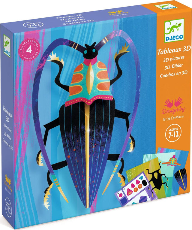 DJECO Paper Bugs Paper Creation