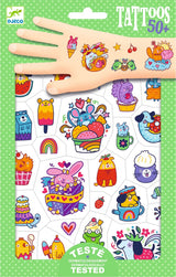 DJECO Sweet Mimi Temporary Tattoos