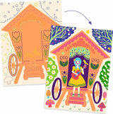 Wacky Houses Scratch Cards Activity