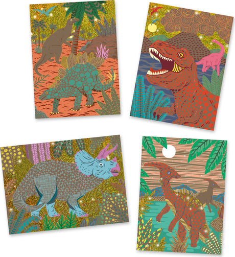 Scratch Cards - When Dinosaurs Reigned