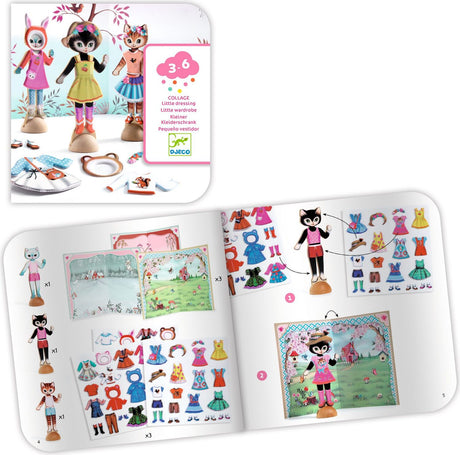 Little Wardrobe Collage Craft Kit
