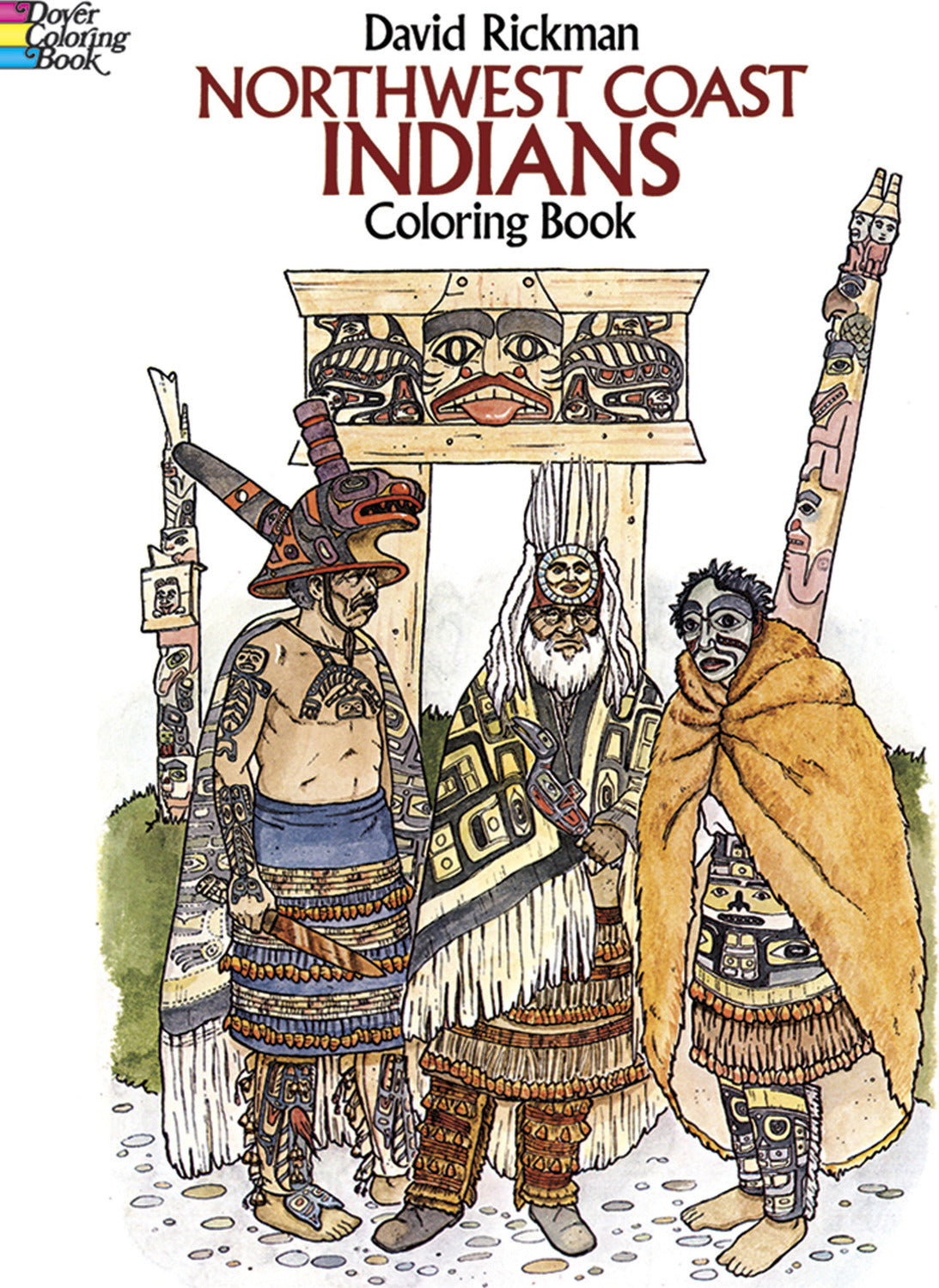 Northwest Coast Indians Coloring Book