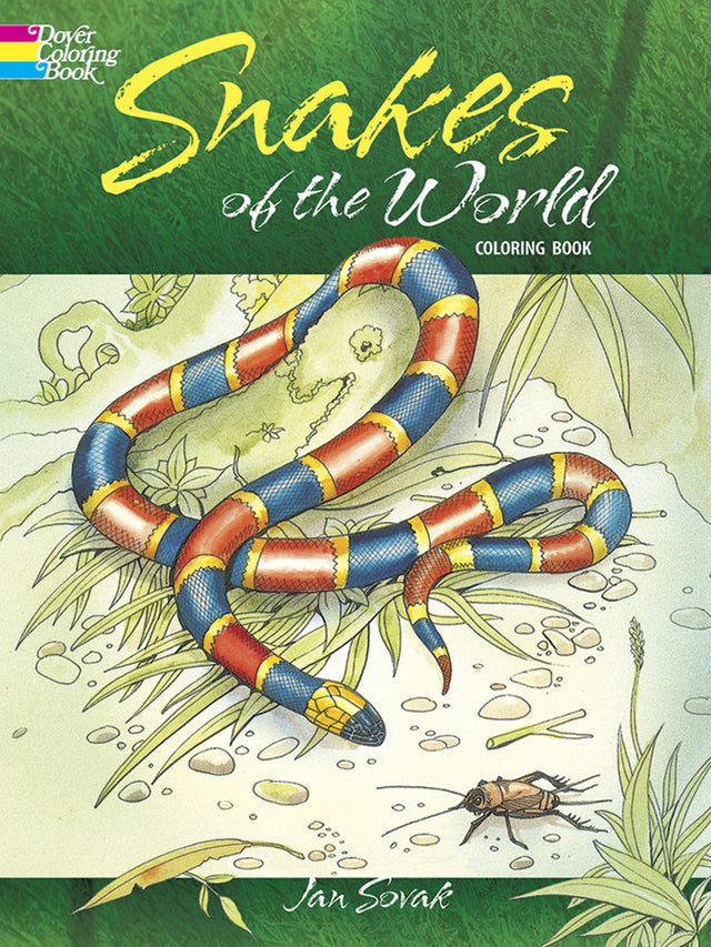 Snakes of the World Coloring Book