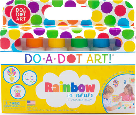 Brilliant 6 Pack Dot Markers [Washable]