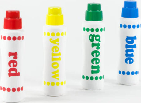 Rainbow 4 Pack Dot Markers (Washable)